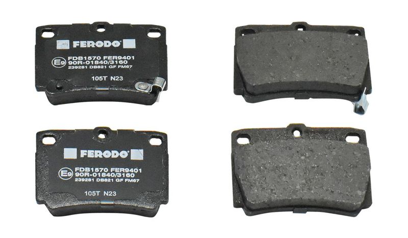 Bremsbelagsatz, Scheibenbremse