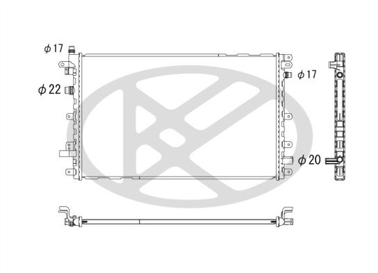 Kühler, Motorkühlung