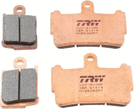 Bremsbelagsatz, Scheibenbremse