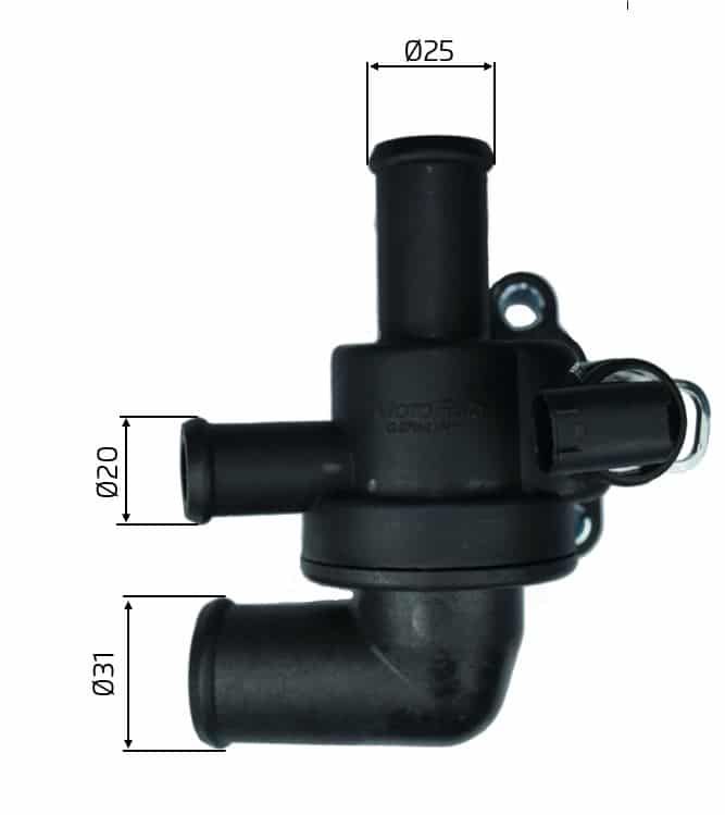 Thermostat, Kühlmittel