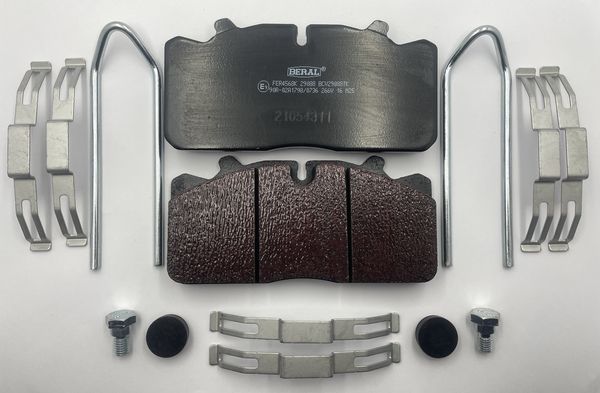 Bremsbelagsatz, Scheibenbremse