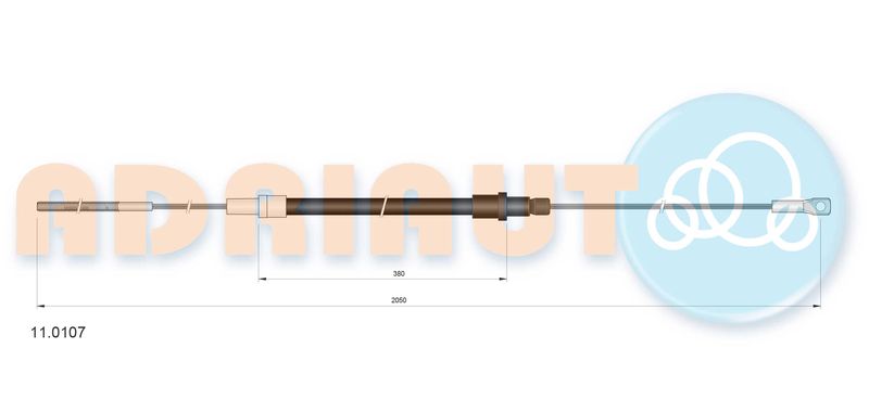 Seilzug, Betriebsbremse