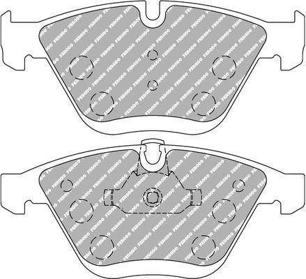 Bremsbelagsatz, Scheibenbremse