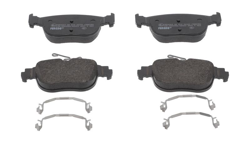 Bremsbelagsatz, Scheibenbremse