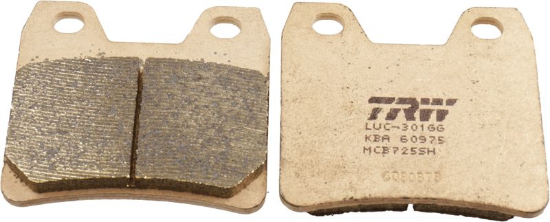 Bremsbelagsatz, Scheibenbremse