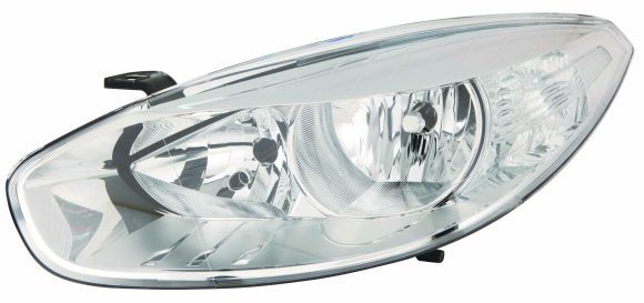 Scheinwerfer R (H7/H7, elektrisch, mit motor, einsatzfarbe: chrom, blinkerfarbe: weiß) passt zu: RENAULT FLUENCE 02.10-12.12