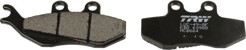 Bremsbelagsatz, Scheibenbremse