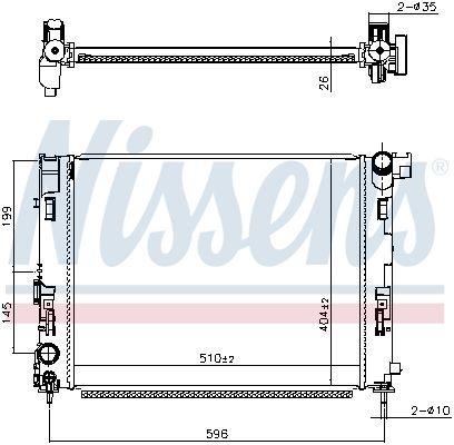 Gasfeder, Koffer-/Laderaum