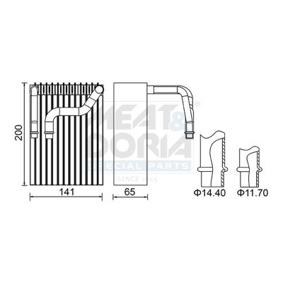 Verdampfer, Klimaanlage