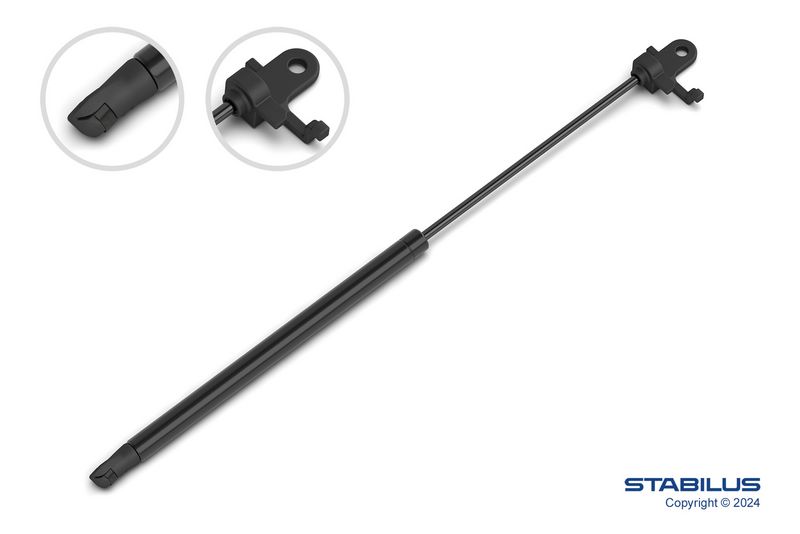 Gasfeder, Koffer-/Laderaum