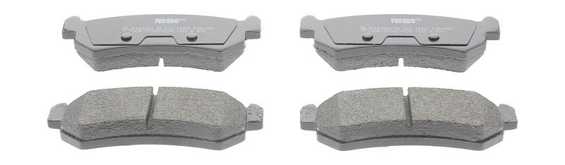 Bremsbelagsatz, Scheibenbremse