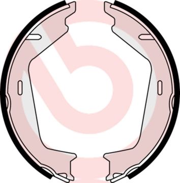 Bremsbackensatz, Feststellbremse