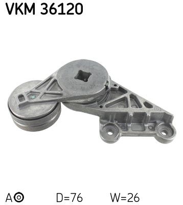 Spannrolle, Keilrippenriemen