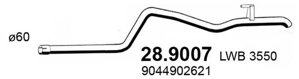 Mittelschalldämpfer