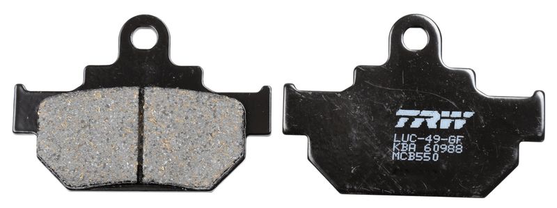 Bremsbelagsatz, Scheibenbremse