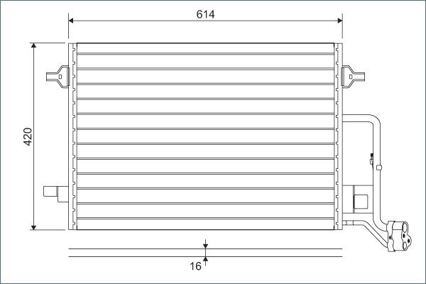 Kondensator, Klimaanlage