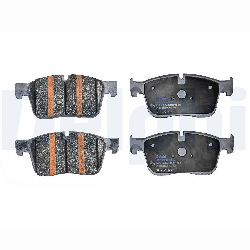 Bremsbelagsatz, Scheibenbremse