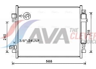 Kondensator, Klimaanlage
