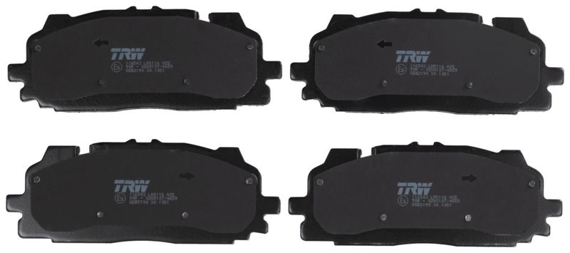 Bremsbelagsatz, Scheibenbremse