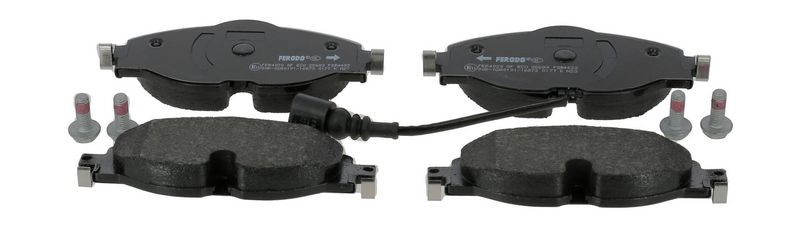 Bremsbelagsatz, Scheibenbremse