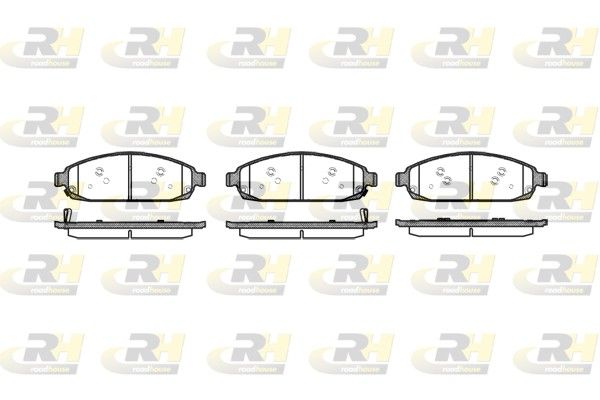 Bremsbelagsatz, Scheibenbremse