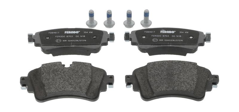 Bremsbelagsatz, Scheibenbremse