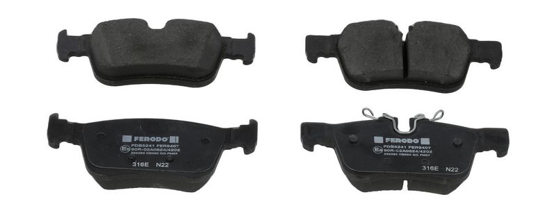 Bremsbelagsatz, Scheibenbremse