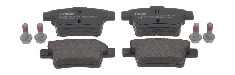 Bremsbelagsatz, Scheibenbremse