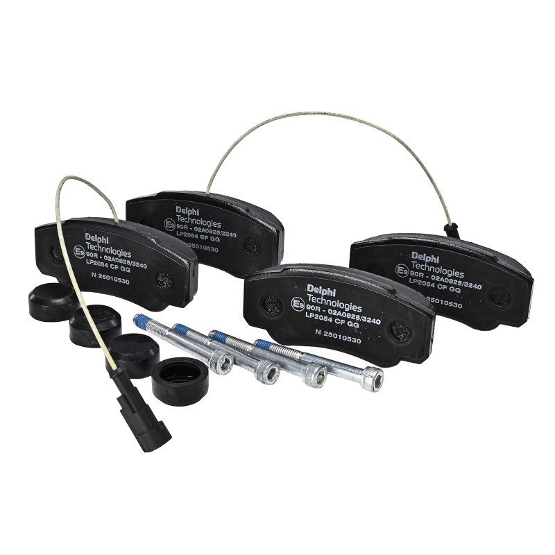 Bremsbelagsatz, Scheibenbremse