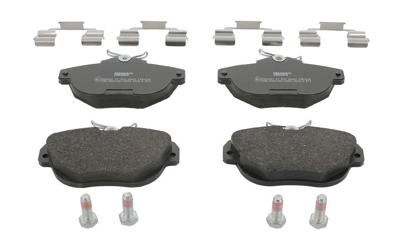 Bremsbelagsatz, Scheibenbremse