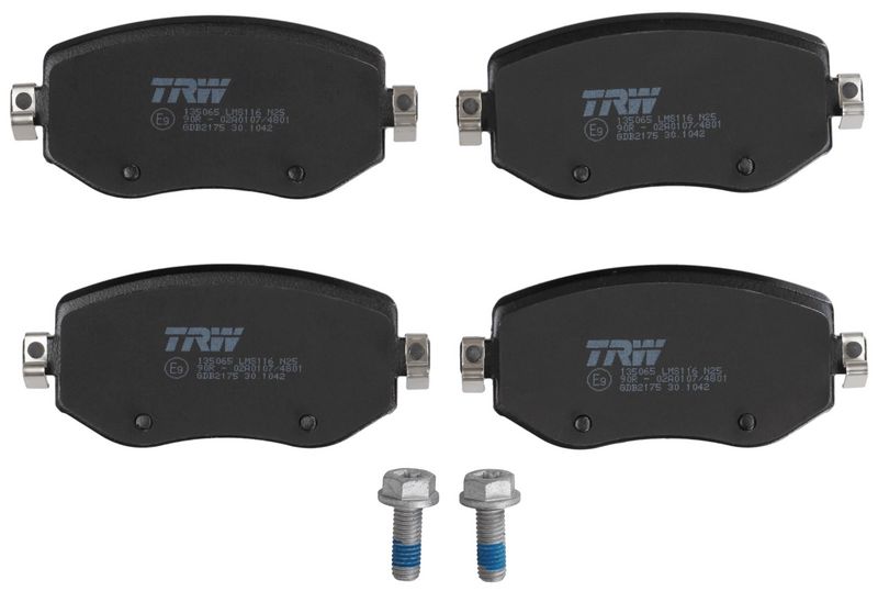 Bremsbelagsatz, Scheibenbremse