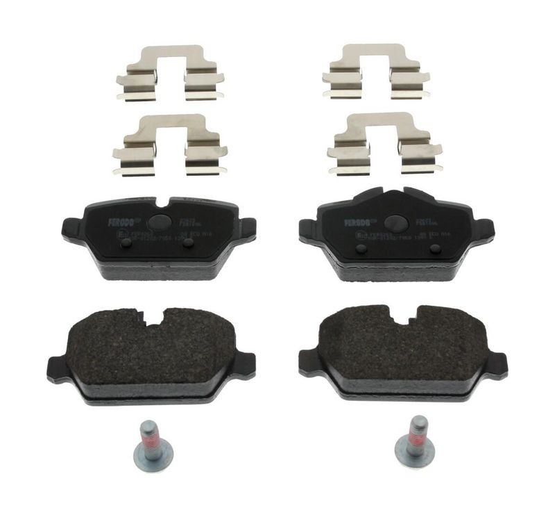 Bremsbelagsatz, Scheibenbremse