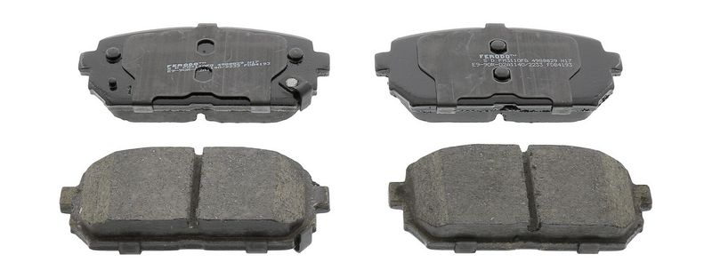 Bremsbelagsatz, Scheibenbremse