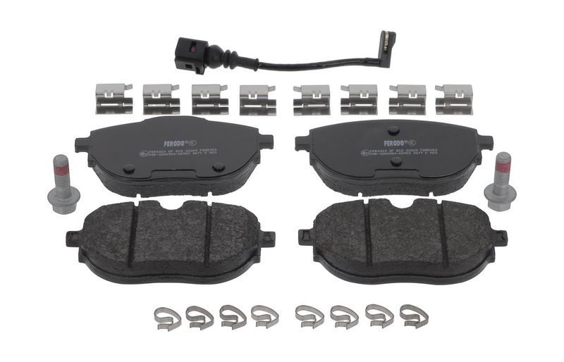 Bremsbelagsatz, Scheibenbremse