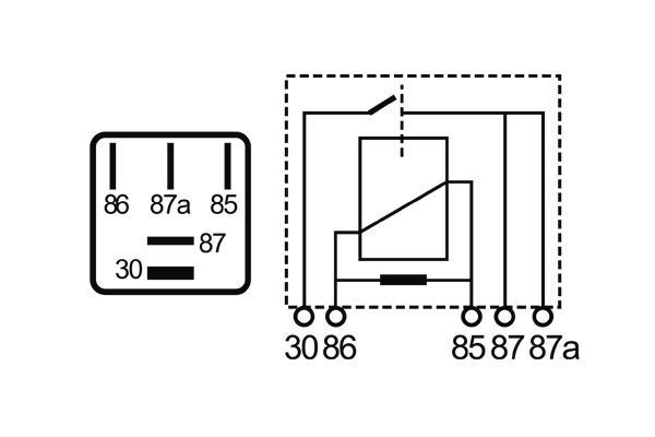 Relais, Arbeitsstrom