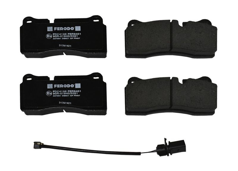 Bremsbelagsatz, Scheibenbremse