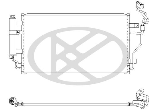 Kondensator, Klimaanlage