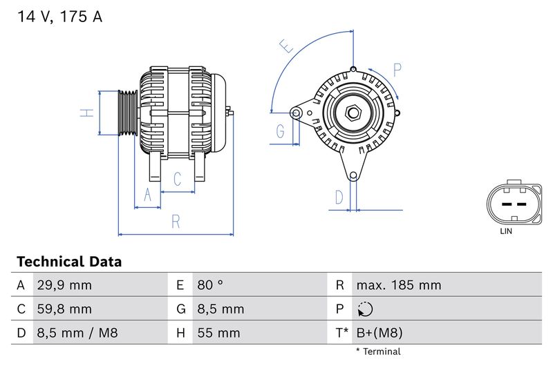 Drehstromgenerator