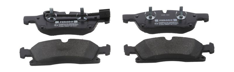 Bremsbelagsatz, Scheibenbremse