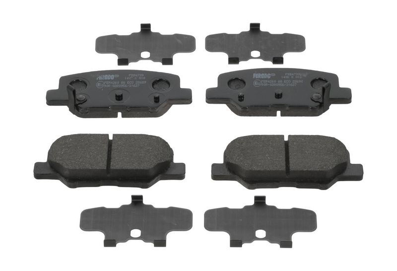 Bremsbelagsatz, Scheibenbremse