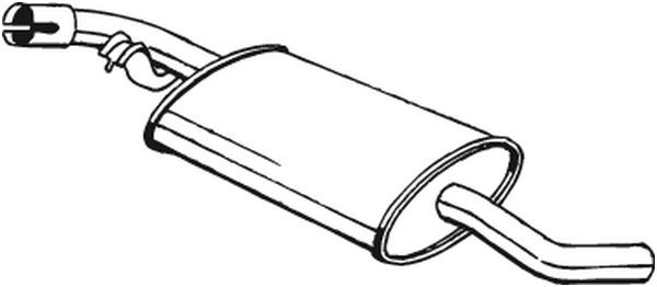 Mittelschalldämpfer