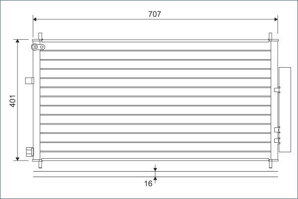 Kondensator, Klimaanlage