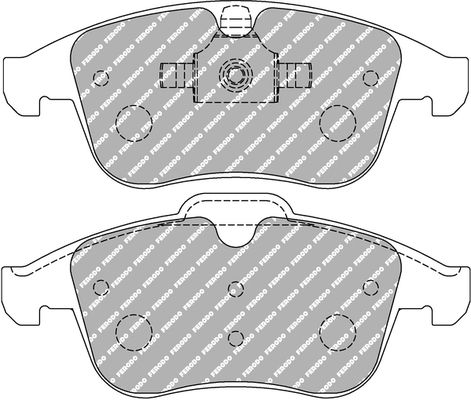 Bremsbelagsatz, Scheibenbremse