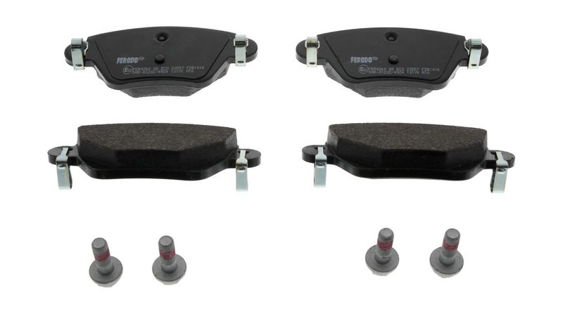 Bremsbelagsatz, Scheibenbremse