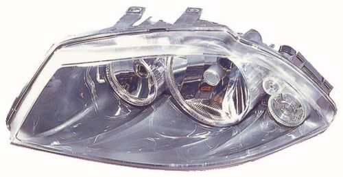 Scheinwerfer L (H3/H7, elektrisch, ohne motor, einsatzfarbe: schwarz) passt zu: SEAT CORDOBA 6L, IBIZA III 6L 09.02-01.06