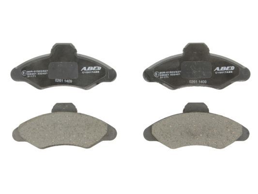 Bremsbelagsatz, Scheibenbremse