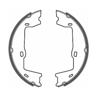 Bremsbackensatz, Feststellbremse