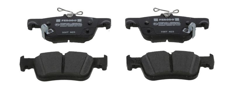 Bremsbelagsatz, Scheibenbremse