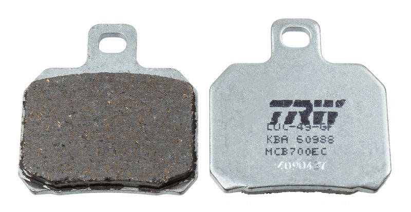 Bremsbelagsatz, Scheibenbremse