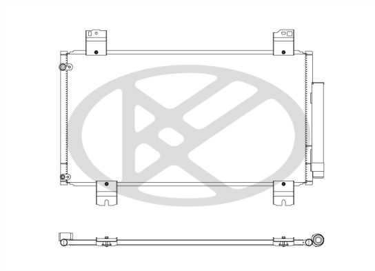 Kondensator, Klimaanlage